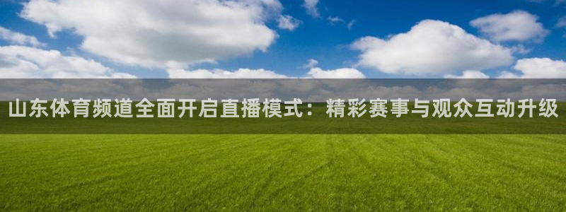 山东体育频道全面开启直播模式：精彩赛事与观众互动升级