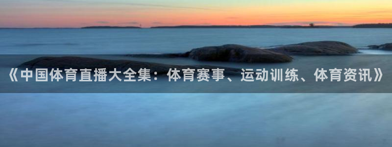 《中国体育直播大全集：体育赛事、运动训练、体育资讯》